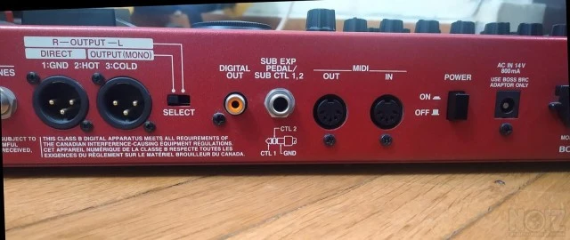 πεταλιέρα BOSS GT-6B για μπάσο / ανταλλα