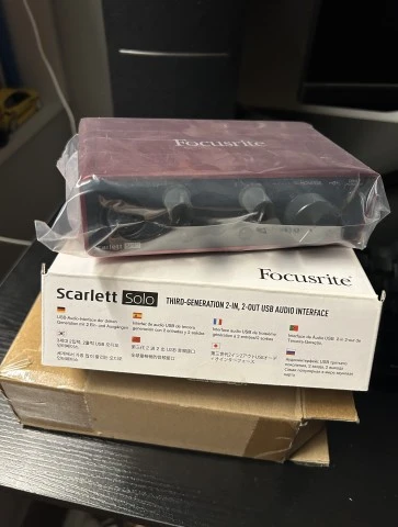 Focusrite Scarlett Solo 3rd Gen