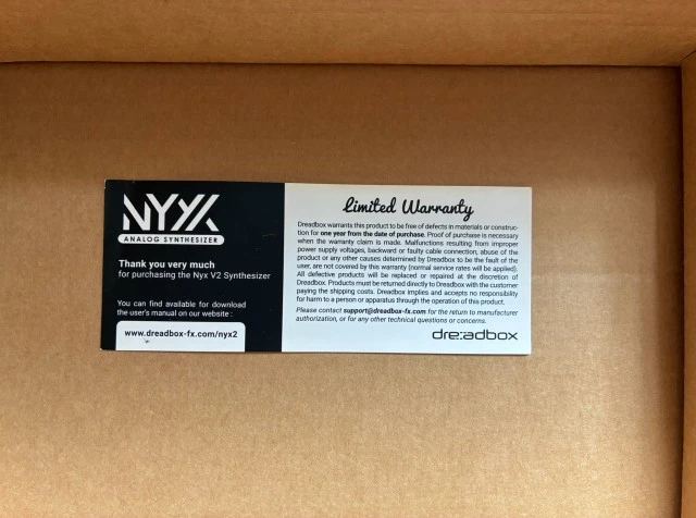 Dreadbox Nyx