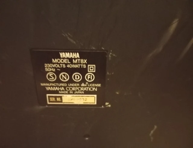 Yamaha MT8X