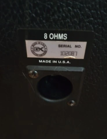 Gallien-Krueger GK 112 Vintage καμπίνα μπάσου Made in USA