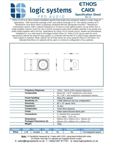 LS logic system line array