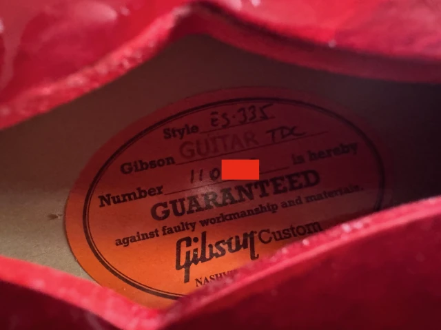 Gibson Custom Shop 1961 ES-335 Reissue VOS - Sixties Cherry (w/Bigsby)