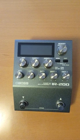 Boss IR-200 Amp & IR Cab Simulator