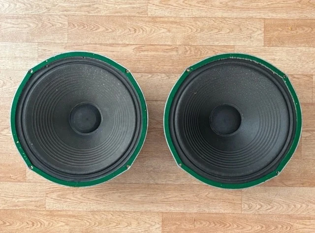 Ζευγάρι Vintage Fane Burns Super Orbital 12" – αυθεντικοί κώνοι Pulsonic