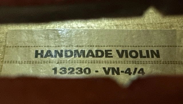 Violin handmade