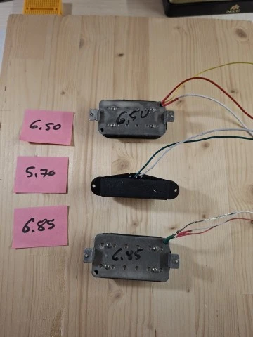 Ibanez RG HSH Pickup Set