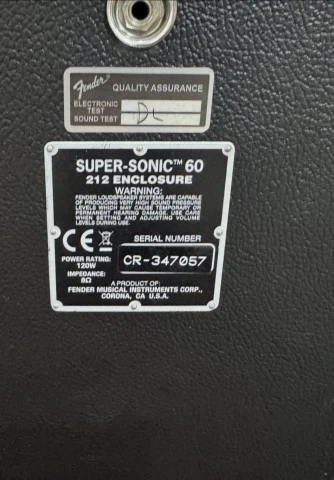 Fender Supersonic 22 USA