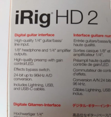 IK Multimedia iRig HD 2