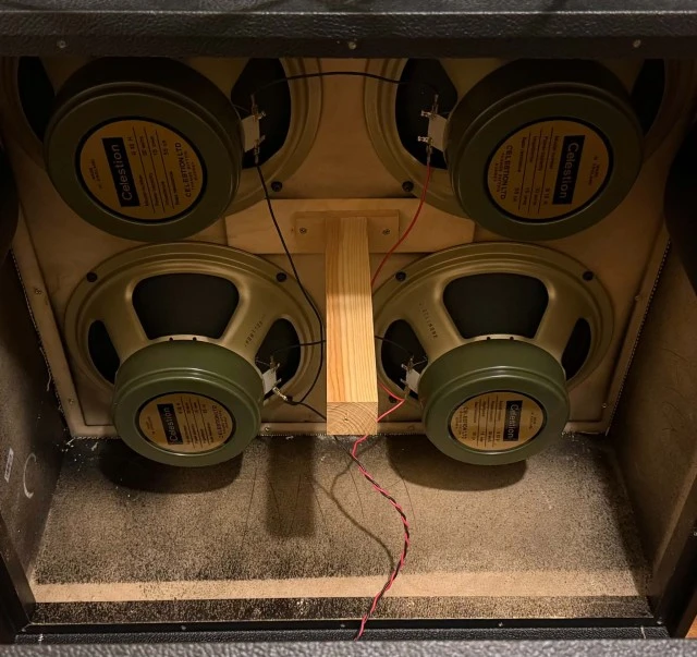 4x Celestion Heritage Greenback G12H30 55Hz