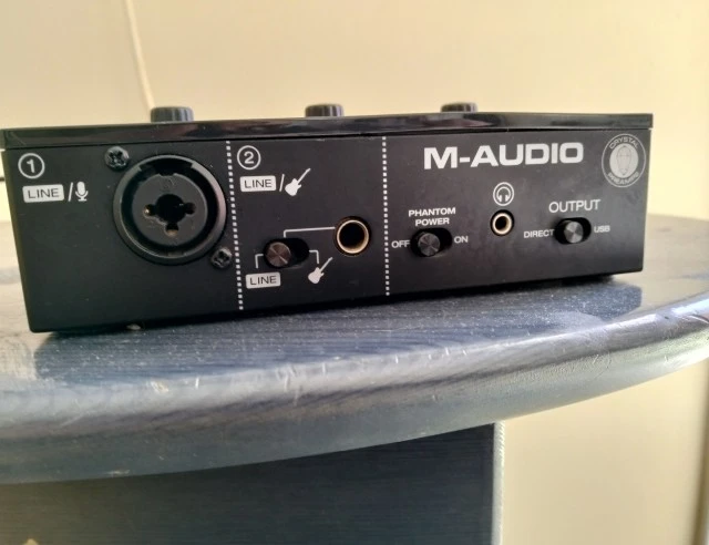 M audio solo track