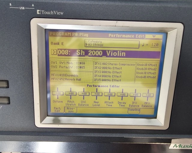 Korg Triton Extreme με MOSS Board