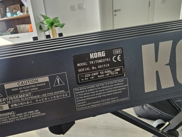 Korg Triton Extreme με MOSS Board