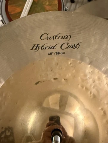Zildjian K Custom Hybrid 15" Crash