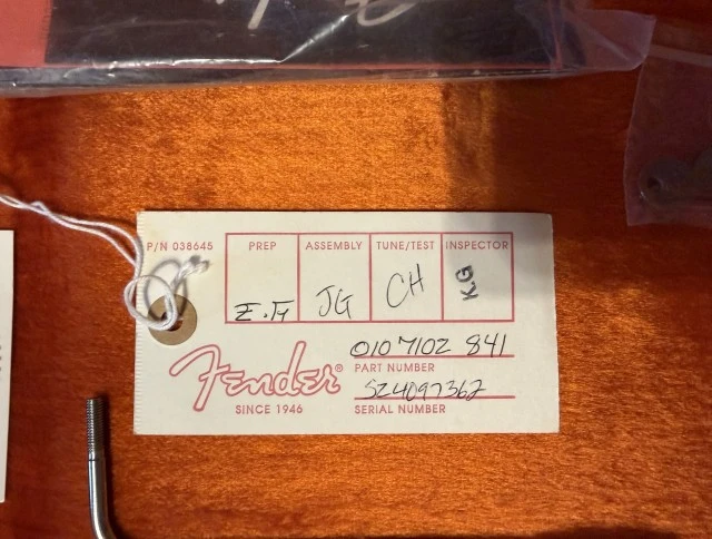 Fender Yngwie Malmsteen Signature Stratocaster 2005 Vintage White