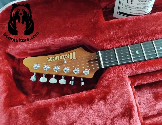 Ibanez LM1 Luca Mantovanelli Signature - Luna White