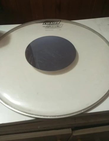 Ludwig 16" Striders Clear Silver Dot Drum Head Vintage