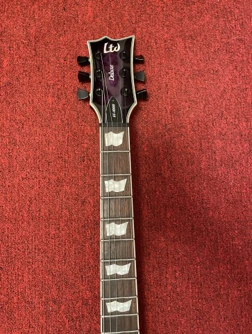 ESP LTD EC-1000 See Thru Purple Sunburst
