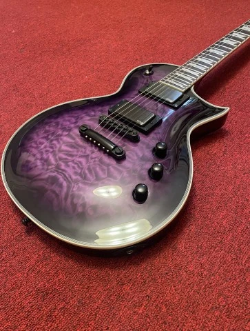 ESP LTD EC-1000 See Thru Purple Sunburst