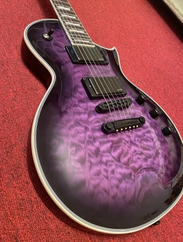 ESP LTD EC-1000 See Thru Purple Sunburst