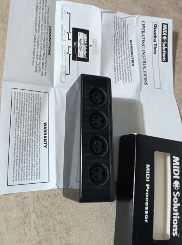 MIDI Solutions Quadra Thru & Quadra Merge