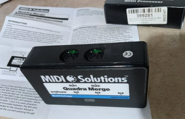 MIDI Solutions Quadra Thru & Quadra Merge