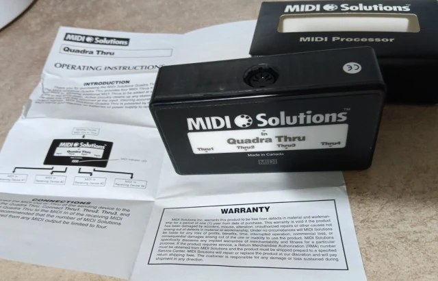 MIDI Solutions Quadra Thru & Quadra Merge