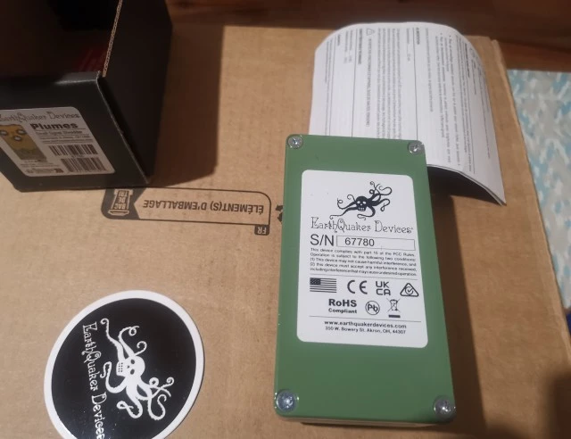 EarthQuaker Devices Plumes Overdrive
