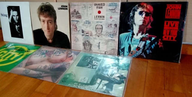 Various Rock Vinyl Records (John Lennon, Pink Floyd κ.α.)