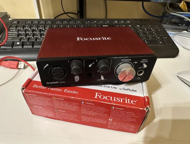 Focusrite Scarlett Solo 2nd Gen