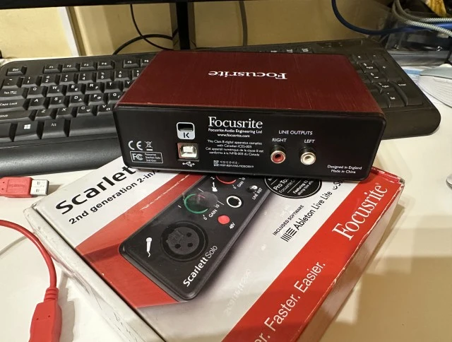 Focusrite Scarlett Solo 2nd Gen