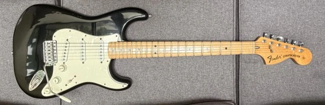Fender Stratocaster 1976 Black MN OHSC