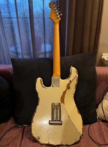 Fender SRV Neck & MJT Body Strat USA