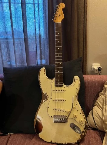 Fender SRV Neck & MJT Body Strat USA