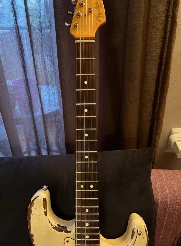 Fender SRV Neck & MJT Body Strat USA