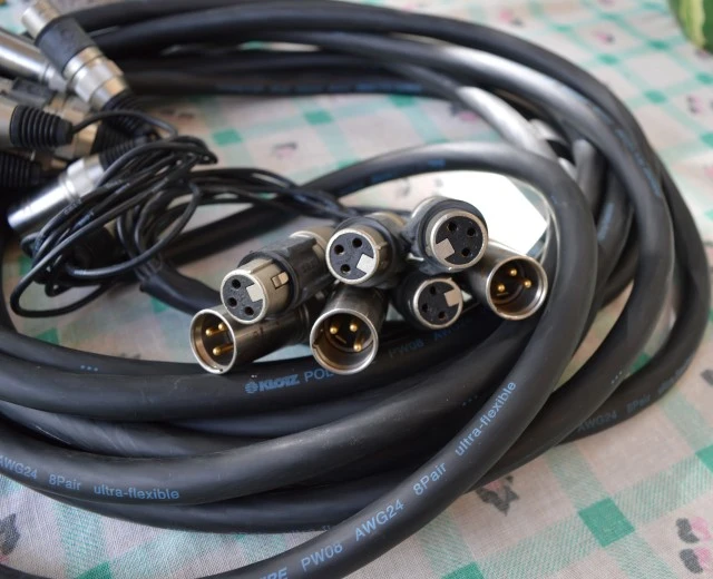 Klotz Neutrik 8m 4In/4Out Multicore Cable