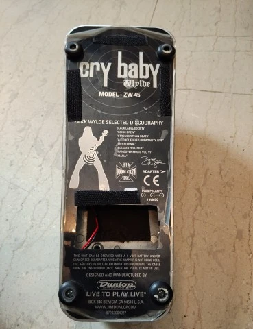 Dunlop Cry Baby ZW-45 Wah (Zakk Wylde Signature)