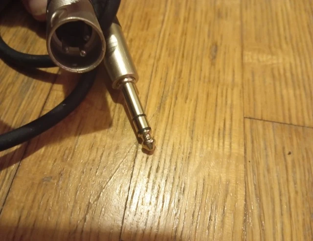 Adam hall XLR to 6.3mm 1.5m cable