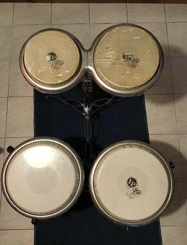 LP (Latin Percussion) Giovanni Hidalgo Compact Congas-Bongos Set