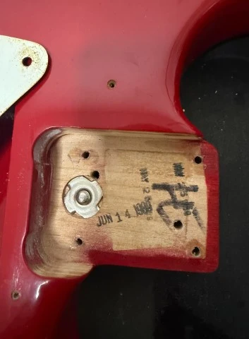 Fender American Stratocaster Plus (Torino Red, 1989)
