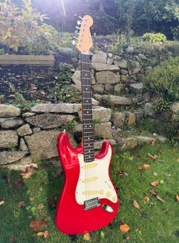 Fender American Stratocaster Plus (Torino Red, 1989)