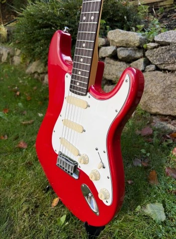 Fender American Stratocaster Plus (Torino Red, 1989)