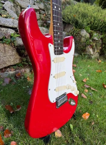 Fender American Stratocaster Plus (Torino Red, 1989)