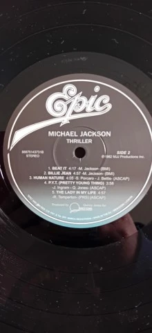 michael jackson thriller βινυλιο
