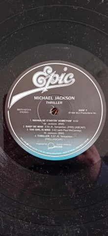 michael jackson thriller βινυλιο