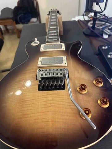 Les Paul Desertburst PlusTop PRO/FX with Floyd rose