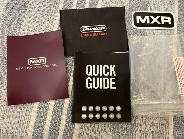 MXR Super Badass Variac Fuzz