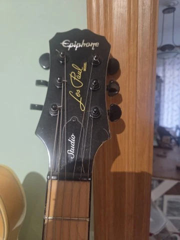 Epiphone las paul alpine white