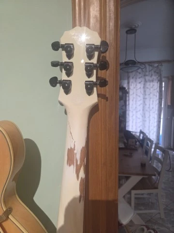 Epiphone las paul alpine white