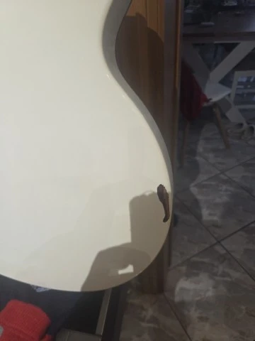 Epiphone las paul alpine white